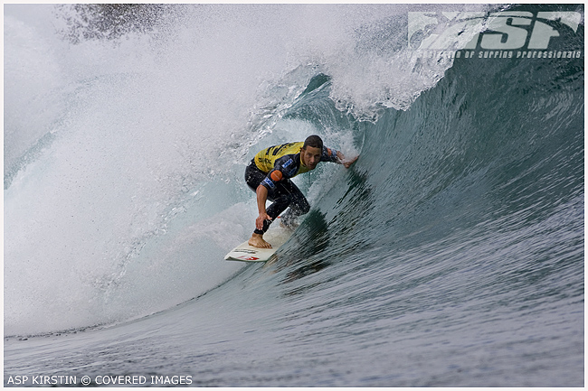 Travis Logie Billabong Pro Mundaka Day4.  Credit ASP Tostee